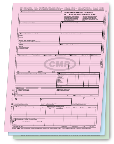 CMR-Frachtbrief