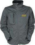 Taxi-Softshell Jacke grau